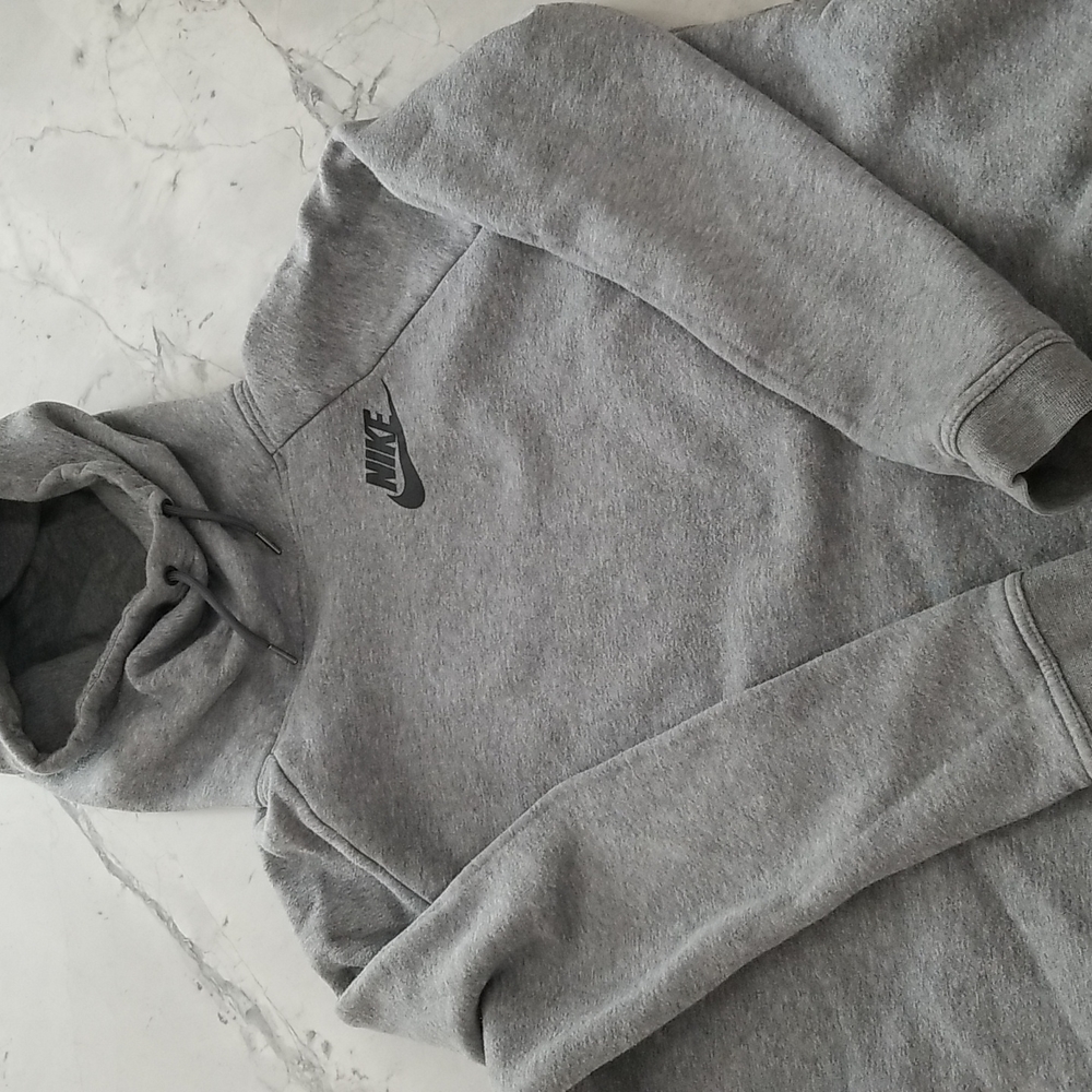 Men’s Nike gray hoodie pullover sweatshirt, size XL